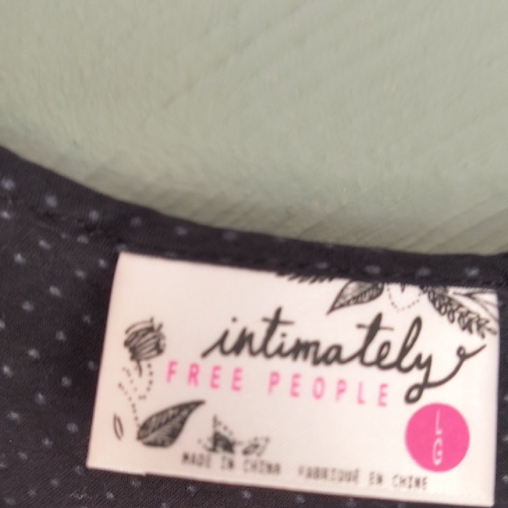 Free People Black Tank Top